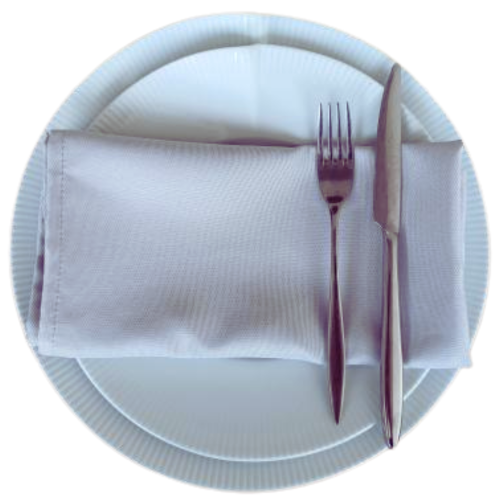Serviette Gris clair